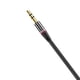 thumbnail image 4 of Cable De Audio Auxiliar Para Automóvil Conector De 3,5 Mm Macho A Macho Hifi Cable De Audio Estéreo Universal Con Ángulo De 90 Grados seitruly VI008733-02, 4 of 6