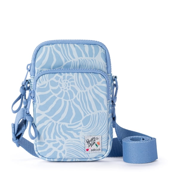 Sakroots Koa Adjustable Smartphone Crossbody , Repreve EcoTwill