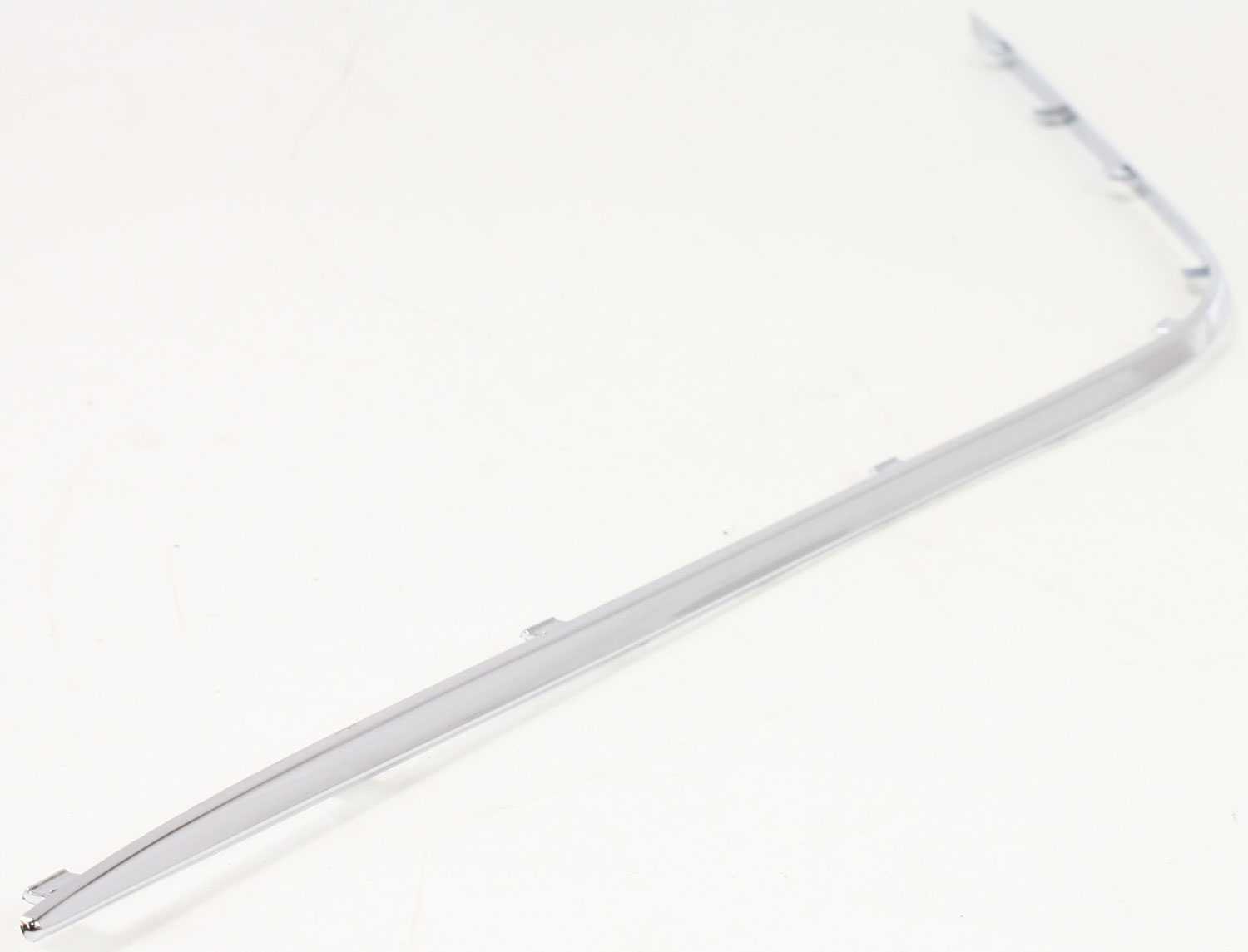 Bumper Trim Compatible With 2000-2002 Mercedes Benz E320 E430 Front, Left Driver Chrome