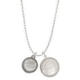 thumbnail image 1 of Delight Jewelry Stainless Steel Disc Run Like a Girl - Strong and Fierce To the World You are a Mother Locket Necklace, 1 of 4