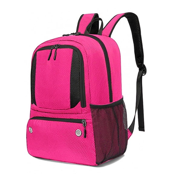Unisex Portable Volleyball Equipment Backpack with Shoe Storage for Training Use