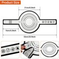 thumbnail image 4 of 1X Silicone Mat*1+1 Baking Mat*1 Clearance! Silicone Bread for with Long Straps Non Stick & Reusable Bread Baking Mat Heat Dutch Oven Liners for Placing Bread, 4 of 8