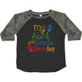thumbnail image 3 of Inktastic My Aunt and Uncle Love Me Boys or Girls Toddler T-Shirt, 3 of 5