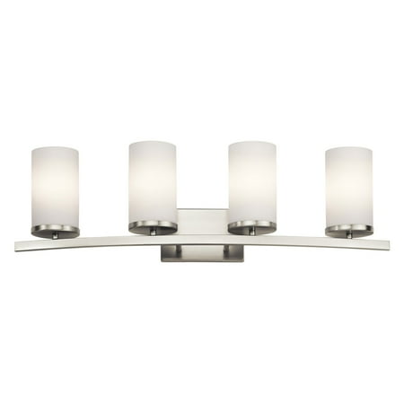Kichler Lighting Crosby 4 - Light Vanity in  Brushed Nickel