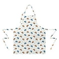 thumbnail image 2 of Cartoon Tractors Stars White Pattern Apron-Garden Aprons for Women with Pockets-Cotton Linen Waterproof Kitchen Cooking Gardening Aprons Adjustable for Kitchen,Cooking,BBQ and Salon 33x27 Inch, 2 of 7