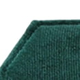 thumbnail image 3 of Caja hexagonal de pana para anillos, elegante y lujosa caja de joyería de terciopelo para propuesta, aniversario, cumpleaños nupcial , Verde, 3 of 3