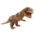 thumbnail image 4 of Disfraz de dinosaurio T-Rex inflable para Halloween, cosplay, fiesta, Navidad, adulto, 150-190 cm, marrón, 4 of 14