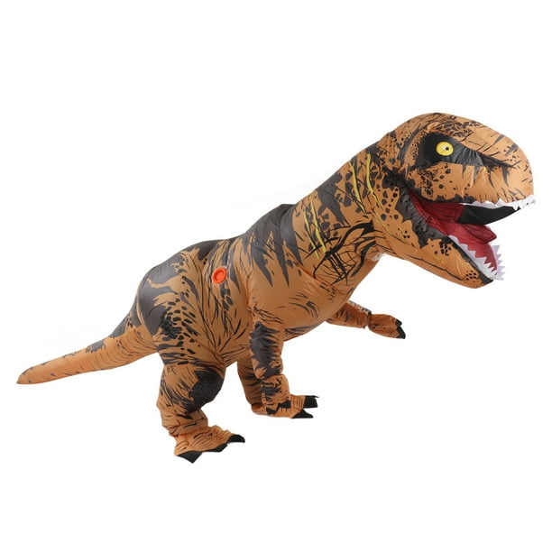 Disfraz De Dinosaurio Inflable T-Rex Disfraz Inflable Para Halloween, Cosplay, Fiestas De Navidad Y Eventos Divertidos Al Aire Libre