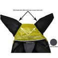 thumbnail image 3 of Reflective Horse Fly Mask Ears & Fringes Safety Yellow-Large (Full Horse), 3 of 4