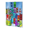thumbnail image 2 of Saiise Geometry Dash Frameless Wall Art for Home Decor,Modern Abstract Canvas Prints,High-Quality Artwork for Living Room, Bedroom, Office, and More,Ready to Hang, Vibrant Colors-, 2 of 7