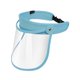 thumbnail image 3 of Protector facial transparente para mujer y hombre, versátil, reutilizable, protector facial completo contra salpicaduras azul, 3 of 9