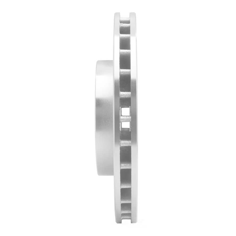 Dynamic Friction Company 631-76041L DFC Brake Rotor - Drilled And Slotted - Silver