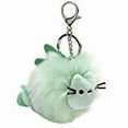 thumbnail image 2 of GUND Pusheen Deluxe Pusheenosaurus Dinosaur Plush Poof Keychain 4�, Green, 2 of 2