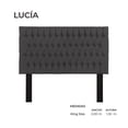 thumbnail image 2 of Cabecera Lucía Sansa King Size color Gris, 2 of 2