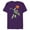 Purple, variant on Disney Toy Story Buzz Lightyear Basketball - Short Sleeve Blended T-Shirt for Adults - Customized-Yellow