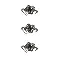 thumbnail image 4 of ZheElen 10pcs Zipper Pulls Cord Rope Ends Slider For Clothing/Bags 65mm Style A 3Set, 4 of 6