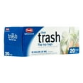 Presto Clear Large Trash Bags, 30 Gallon, 20 Count