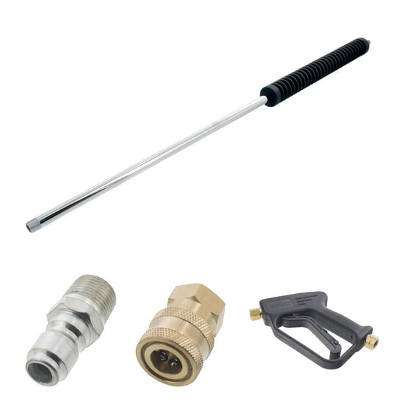 Deluxe 4000 PSI 7 GPM Pressure Washer Gun and 28in. Wand & Couplers