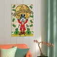 thumbnail image 4 of Alec-Monopolys Scrooge McDuck The World Is Yours Home Decor Poster Wall Art Hanging Picture Print Bedroom Decorative Painting Posters Room Aesthetic 16x24inch(40x60cm), 4 of 6
