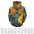 thumbnail image 2 of Abstract Honeycomb Pattern Men's Women New Sweatshirt Hoodie Men's Plus Size Sweatshirt Hooded Sweatshirt 3d Printed Street Men's Cloth, 2 of 6