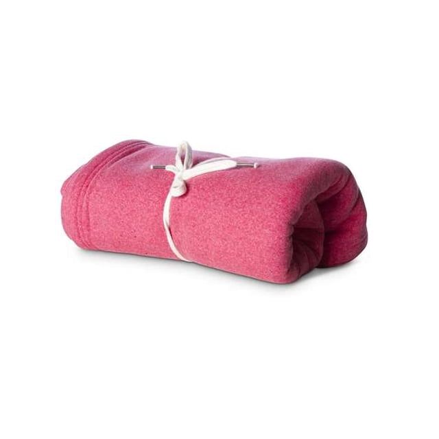 Nayked Apparel - Manta de forro polar más suave para noche y día para hombre, talla única, rojo suave Ropa desnuda INDBKTSB