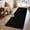 Black, variant on Garvee 5x8ft Area Rugs, Soft Fluffy Area Rugs Shag Rug Indoor Floor Mat for Living Room Bedroom Decor Carpet, Gray