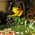 thumbnail image 4 of Westcharm Mother's Day Gift, Decorative Sunflower & Ladybug Metal Watering Can (Vol: 4 Cups), 4 of 8