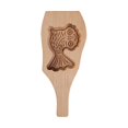 thumbnail image 4 of Molde de pastel de fondant de pastelería de madera 3d, utensilios para hornear bricolaje de cocina, regalo para el hogar, pez luna 1,11 Feliz Sencillez, 4 of 5