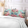 thumbnail image 6 of GZHJMY Beautiful Hummingbird Body Pillow Cover with Zipper,Soft and Cozy Fuzzy Fleece Body Pillow Case Cover 21 x 54 in,Plush Long Body Pillow Pillowcase for Fall and Winter Home Decor, 6 of 7