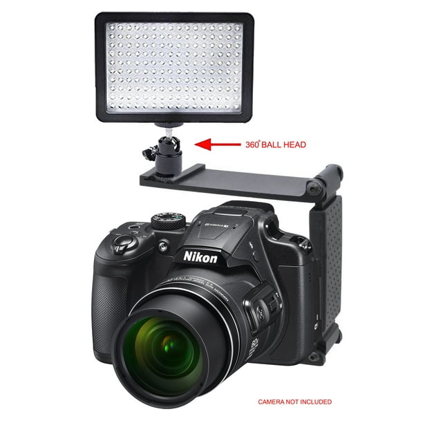 Fujifilm Finepix S8300 Professional Life Multi-LED Dimmable Video Light w/ Bracket Walmart.com
