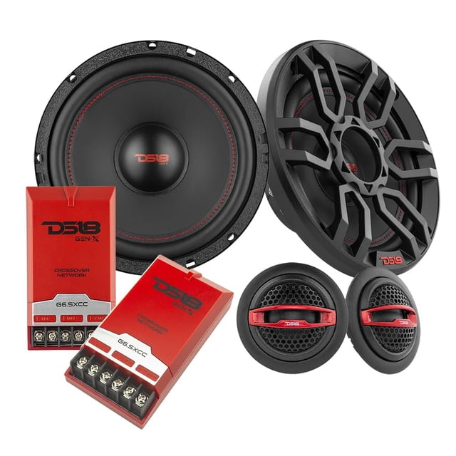 Set de componentes DS18 GEN-X6.5C 6.5 2 vías 150 W 4 ohmios - Negro