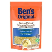 Riz à saveur d'ail et beurre Sélection Naturelle(MC) de marque Ben's Original(MC), 397 g