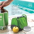 thumbnail image 4 of Juego de 2 unidades Ice Packs Outset, redondas, de acero inoxidable, para viajes, 4 of 6