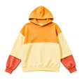 thumbnail image 5 of Abcomgle Girls Hoodies Size 14-16 Long Sleeve Colorblock Patchwork Girls Sweatshirt Crewneck Cute Top Fall Casual Fashion Sweaters for Girls with Pocket, 5 of 5