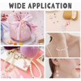 thumbnail image 6 of 10 Pcs Pink Love Heart Keychain Butterfly Bowknot Keyring Valentine's Day Theme Resin Beads Charms Accessories with Clasps for Bag Backpack Purse Handbag Hanging Decoration Gift, 6 of 6