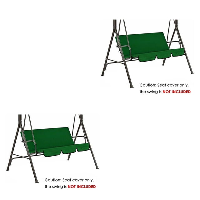 Yuarrent Columpio de 3 asientos para jardín al aire libre, cubierta de toldo para silla, hamaca para patio, tienda de campaña, , resistente a Type2 NO2