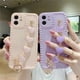 thumbnail image 4 of Simple Pure Color With Love Chain Cover For iPhone 13 12 11 Pro Max XS Max XR X 8 7 Plus Protective Case Hot Sell, 4 of 4