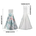 thumbnail image 2 of Qholemyo Kitchen Bar Hanging Hand Towel Bathroom Kitchen With Printed Soft Absorbent Printed Towel Soft Hand Towels Kitchen Towel, 2 of 2