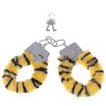 thumbnail image 2 of Fluffy handcuffs bracelet soft plush leg cuffs wrist strap bracelet men and women couple role play couple costume, 2 of 5