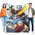 thumbnail image 1 of Avatar: La Leyenda de Aang anti-pilling, suave, ligera, esponjosa y acogedora de lujo para hogar y cocina – Perfecta para niños y adultos, 100 x 150 cm, 1 of 6