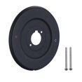 thumbnail image 1 of Placa embellecedora RAINREVIVE Moen Gibson negro mate 18 cm, 1 of 6
