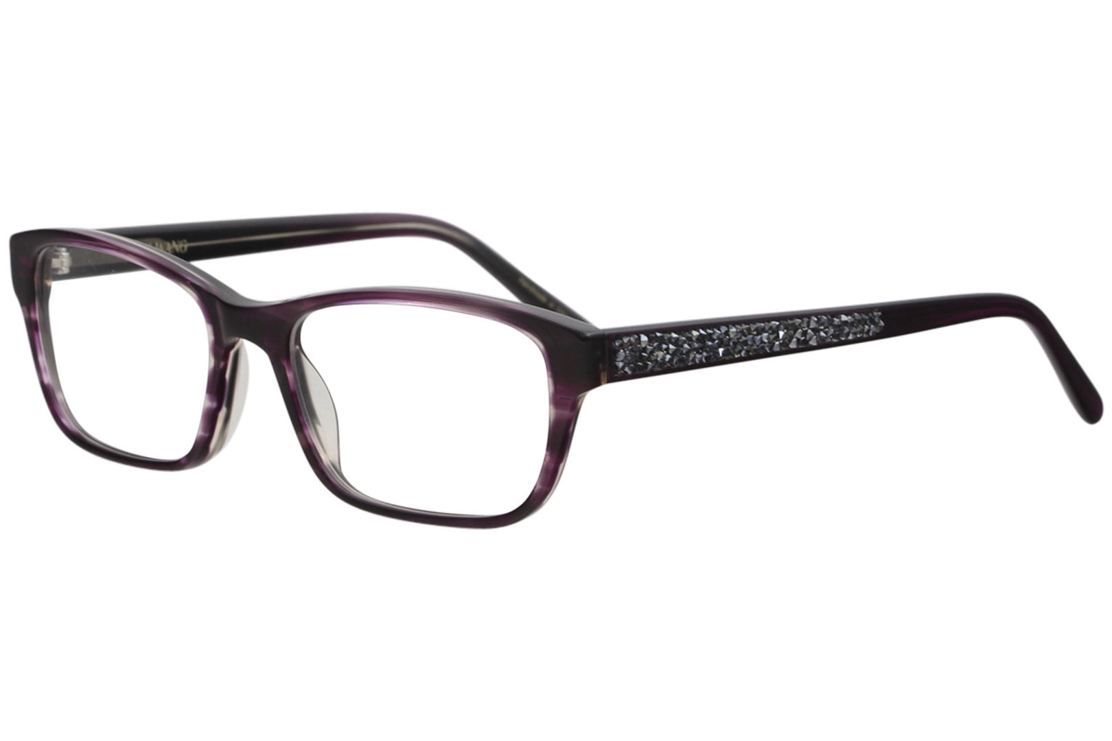 Vera Wang Women's Eyeglasses Inga AY Amethyst Full Rim Optical Frame