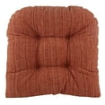 thumbnail image 5 of Gripper Non-Slip 17" x 17" Polar Chenille Tufted Universal Chair Cushions, Set of 2, 5 of 5