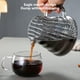 thumbnail image 4 of Cafetera para compartir hecha a mano con filtro de goteo, color gris, con nubes, 4 of 7
