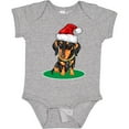 thumbnail image 3 of Inktastic Christmas Dachshund Dog Santa Boys or Girls Baby Bodysuit, 3 of 5