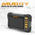 thumbnail image 2 of Lector de tarjetas SD MUDDY con pantalla LCD de 4,3" y paquete de 12 tarjetas de 32 GB, 2 of 6