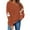 Brick Red, variant on HSHMT Under $9 Sweatshirt for Women Halloween Print Round Neck Top Hatless Sweatshirt Womens Tops L