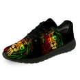 thumbnail image 4 of Uminder Womens Tennis Shoes Rasta Lion Sneakers Black Shoes Size 11.5, 4 of 5