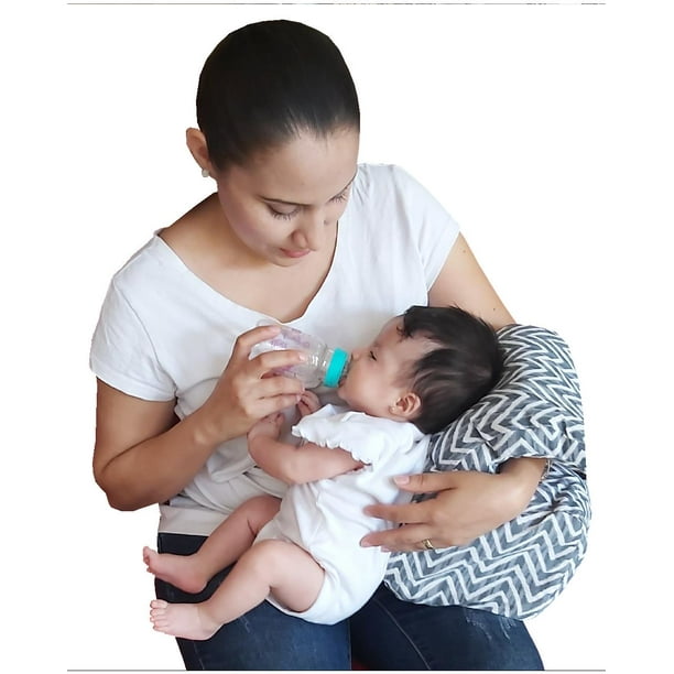 Almohada o cojin de alimentacion para bebe portatil firme y practico. para el brazo de mama puede usarse para amamantar o dar biberon. MAMI MANOS