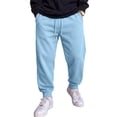 thumbnail image 2 of Men's Casual Solid Sweatpants Elastic Waist Drawstring Joggers Loose Fit Tapered Athletic Pants with Pockets, 3XL, 2 of 8